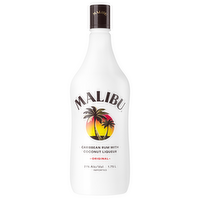 Malibu Flavored Caribbean Rum with Coconut Liqueur, 1.75 Litre