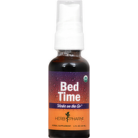 Herb Pharm Bed Time Herbs on the Go Organic Herbal Supplement, 1 Ounce