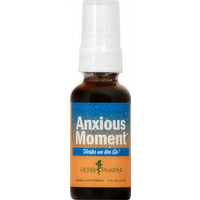 Herb Pharm Anxious Moment Herbs on the Go Herbal Supplement, 1 Ounce