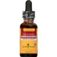 Herb Pharm Ashwagandha Alcohol-Free Organic Herbal Supplement, 1 Ounce