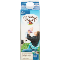 Organic Valley Organic 2% Milk, 1 Quart