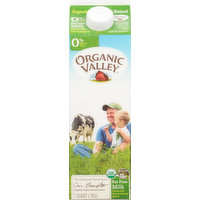 Organic Valley Organic Skim Milk, 1 Quart