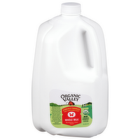 Organic Valley Organic Whole Milk, 128 Ounce