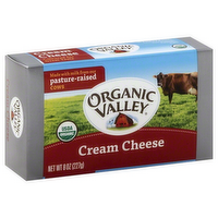 Organic Valley Organic Cream Cheese Brick, 8 Ounce