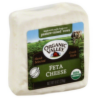 Organic Valley Organic Feta Cheese, 8 Ounce