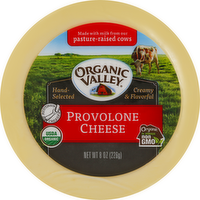 Organic Valley Organic Provolone Cheese, 8 Ounce