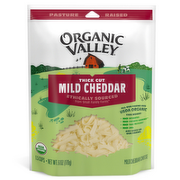 Organic Valley Organic Shredded Cheddar Cheese, 6 Ounce