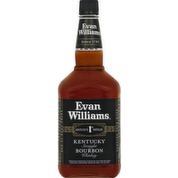 Evan Williams Kentucky Straight Bourbon Whiskey, 1.75 Litre