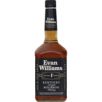 Evan Williams Kentucky Straight Bourbon Whiskey, 1 Litre