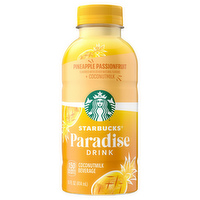 Starbucks Paradise Drink Pineapple Passionfruit Coconut Milk Beverage, 14 Ounce