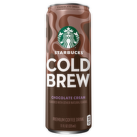 Starbucks Cold Brew Chocolate Cream Premium Coffee Drink, 11 Ounce