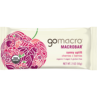 GoMacro Sunny Uplift Cherries & Berries MacroBar, 2 Ounce