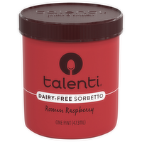 Talenti Roman Raspberry Dairy Free Sorbetto, 16 Ounce