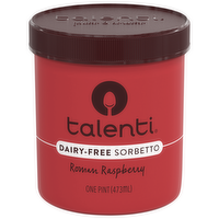 Talenti Roman Raspberry Dairy Free Sorbetto, 16 Ounce