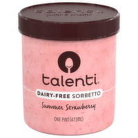 Talenti Summer Strawberry Dairy Free Sorbetto, 16 Ounce