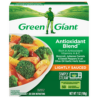 Green Giant Simply Steam Antioxidant Blend Vegetable Medley Lightly Sauced, 7 Ounce