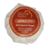 Alemar Cheese Company Apricity Soft-Ripened Cheese, 4 Ounce