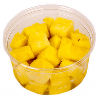 L&B Fresh Pineapple Chunks, 0.5 Pound