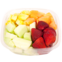 L&B Fresh Fruit Medley Bowl with Melon, Pineapple & Strawberries Family Size, 2.5 Pound