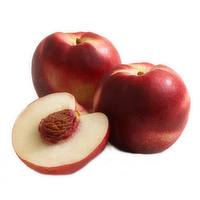 Ripe White Nectarines, 0.5 Pound