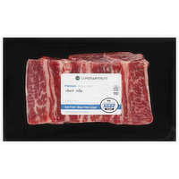 Premium Choice Beef Bone-In Short Ribs, 2.4 Pound