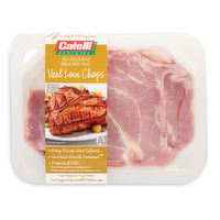 Catelli Brothers Veal Bone-In Loin Chops, 1.2 Pound