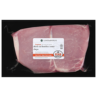 Premium All-Natural Pork Thick-Cut Boneless Center Chops, 1.1 Pound