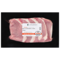 Premium All-Natural Pork Thin-Cut Boneless Center Chops, 0.7 Pound