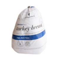 L&B Fresh Whole Turkey Breast, 7 Pound