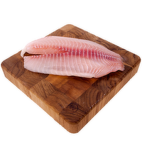 Fresh All-Natural Tilapia Fillets, 0.5 Pound