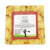 Milton Creamery 4 Alarm Cheddar Cheese, 1 Pound