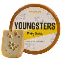 Artikaas Youngsters Baby Swiss Cheese, 1 Pound