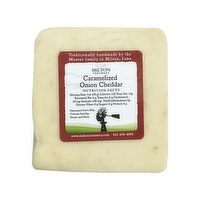 Milton Creamery Caramelized Onion Cheddar Cheese, 1 Pound