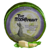 Deer Creek The MoonRabbit Cheddar Cheese, 1 Pound