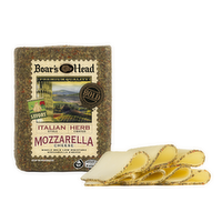 Boar's Head Italian Style Herb Coated Mozzarella Cheese, 1 Pound