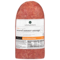 L&B Uncured Summer Sausage, 1 Pound