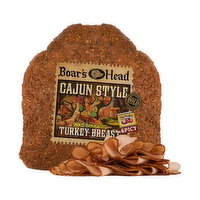 Boar's Head Bold Cajun Style Smoked Oven Roasted Turkey Breast, 1 Pound