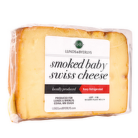 L&B Smoked Baby Swiss, 1 Pound