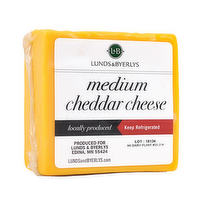 L&B Medium Cheddar Cheese, 1 Pound