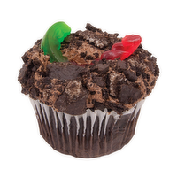 L&B Dirt & Worms Gourmet Cupcake, 7.75 Ounce