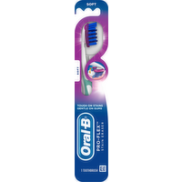 Oral-B 3D White Pro-Flex Stain Eraser Soft Toothbrush, 1 Each