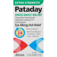 Pataday Extra Strength Eye Allergy Itch Relief, 2.5 Millilitre