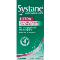 Alcon Systane Ultra Lubricant Eye Drops, 10 Millilitre