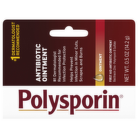 Polysporin First Aid Antibiotic Ointment, 0.5 Ounce