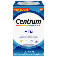 Centrum Men Multivitamin Tablets, 120 Each