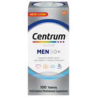 Centrum Silver Men 50 Plus Multivitamin Tablets, 100 Each