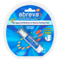 Abreva Cold Sore/Fever Blister Treatment, 2 Gram