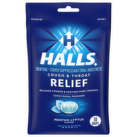 Halls Mentho-Lyptus Cough Drops, 30 Each