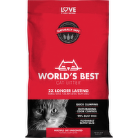 World's Best Cat Litter Multiple Cat Unscented Cat Litter, 15 Pound