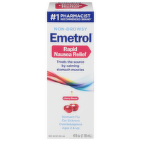 Emetrol Cherry Flavor Rapid Nausea Relief, 4 Ounce